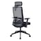 Boss Office Products Deluxe Mesh Back Ergonomic Task Chair with a Flex Headrest B6036-HR - alternate 5